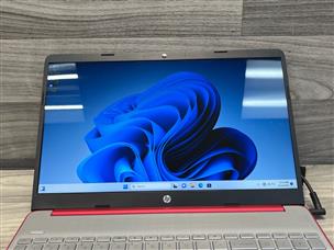 Red hp online laptop